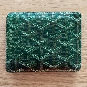 Goyard Victoire Wallet (Green, 2008)